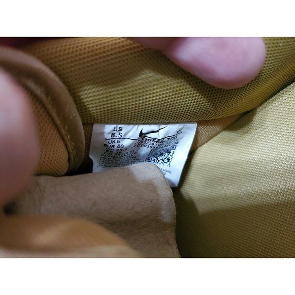 Size 8.5 - Nike Air Force 1 SP Liquid Metal - Gold 2019 - Picture 4 of 11